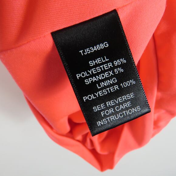 Ark & Co. Y2k Neon Peach Pink Strappy Tank Top Small - Picture 5 of 6